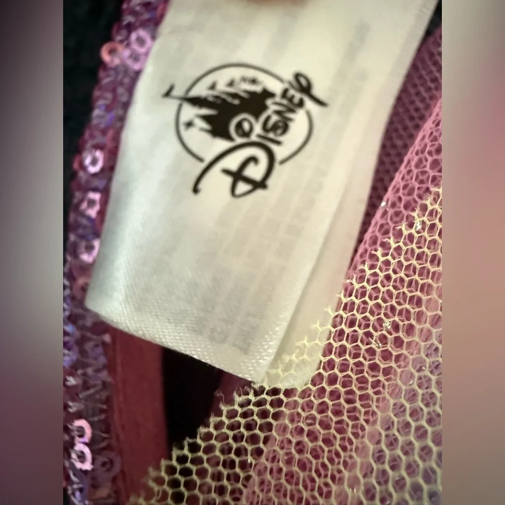 Sequin Disney unicorn headband with rainbow tule